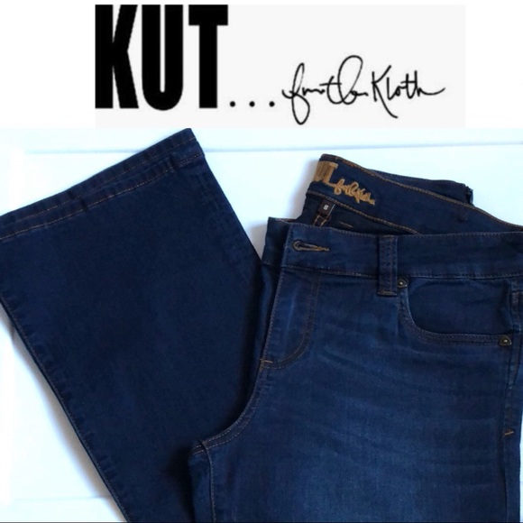 🆕👖NICOLE Hi Rise Boot Cut Dark KutFromTheKloth - Picture 14 of 16